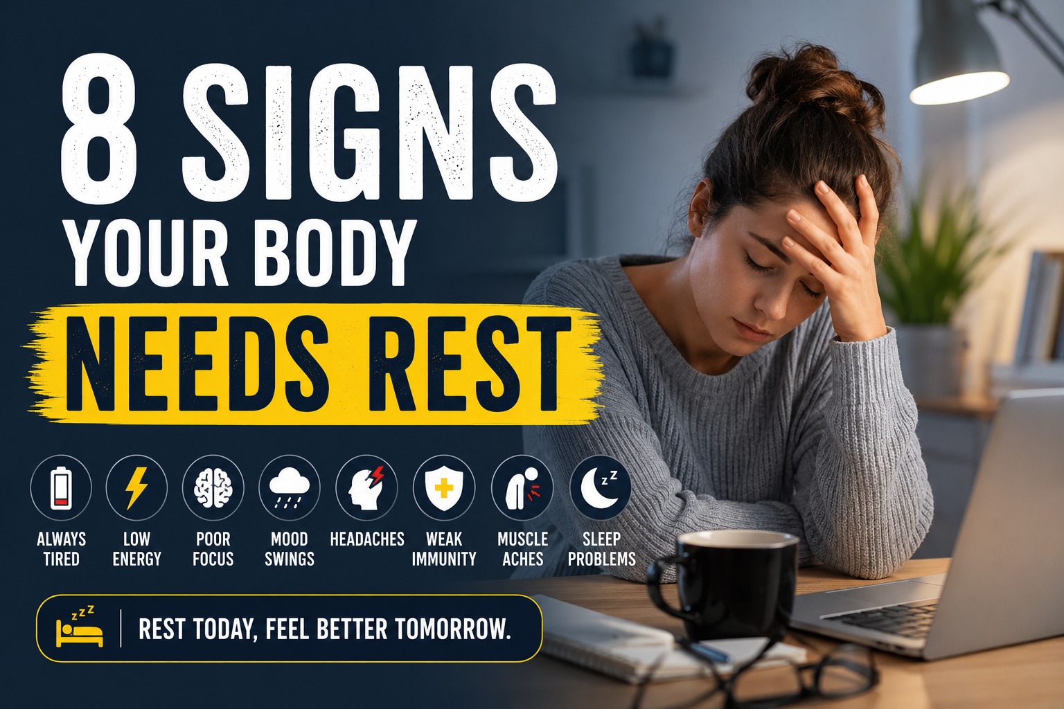 8 Signs Your Body Needs More Rest